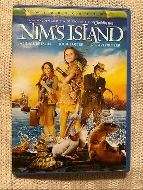 Nim's Island Widescreen DVD - Family Adventure